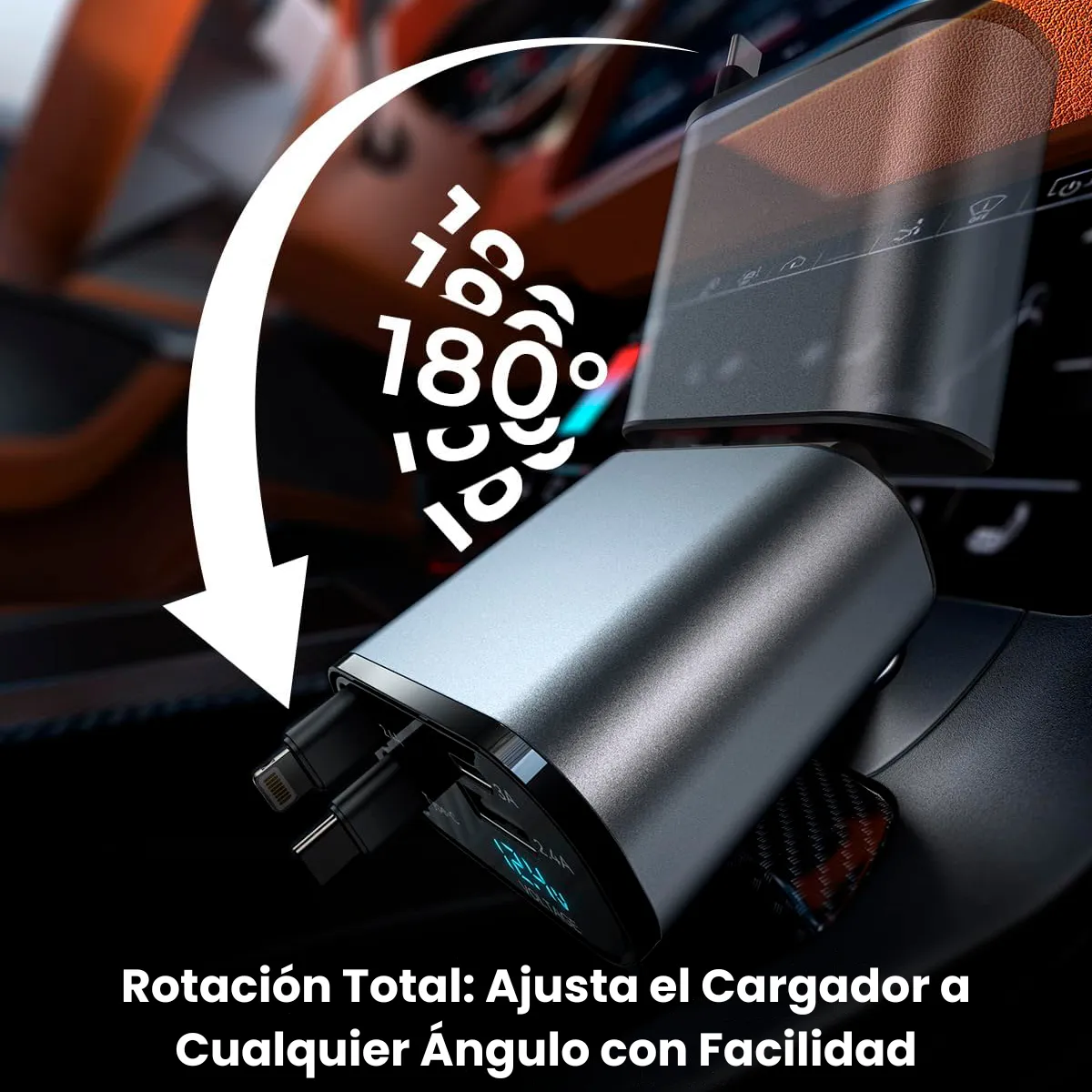 Cargador - ChargeGo 4 en 1
