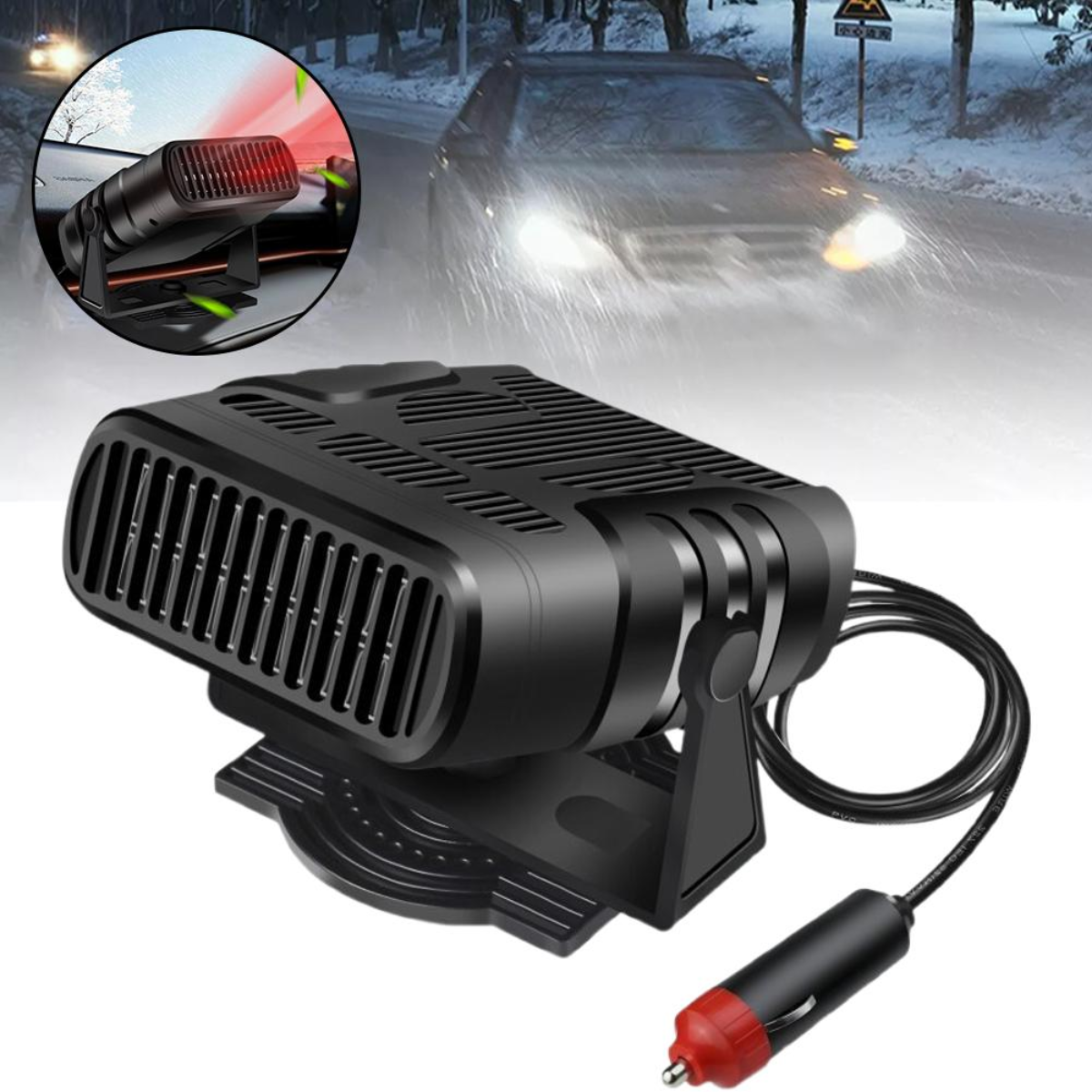 Calefactor portátil para coche