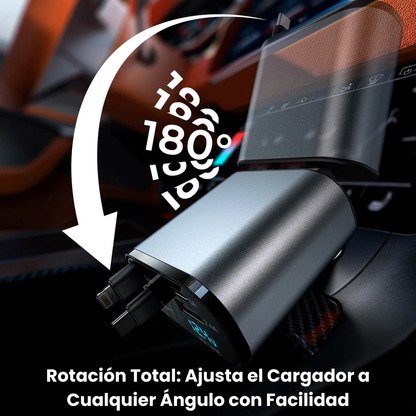 Cargador - ChargeGo 4 en 1