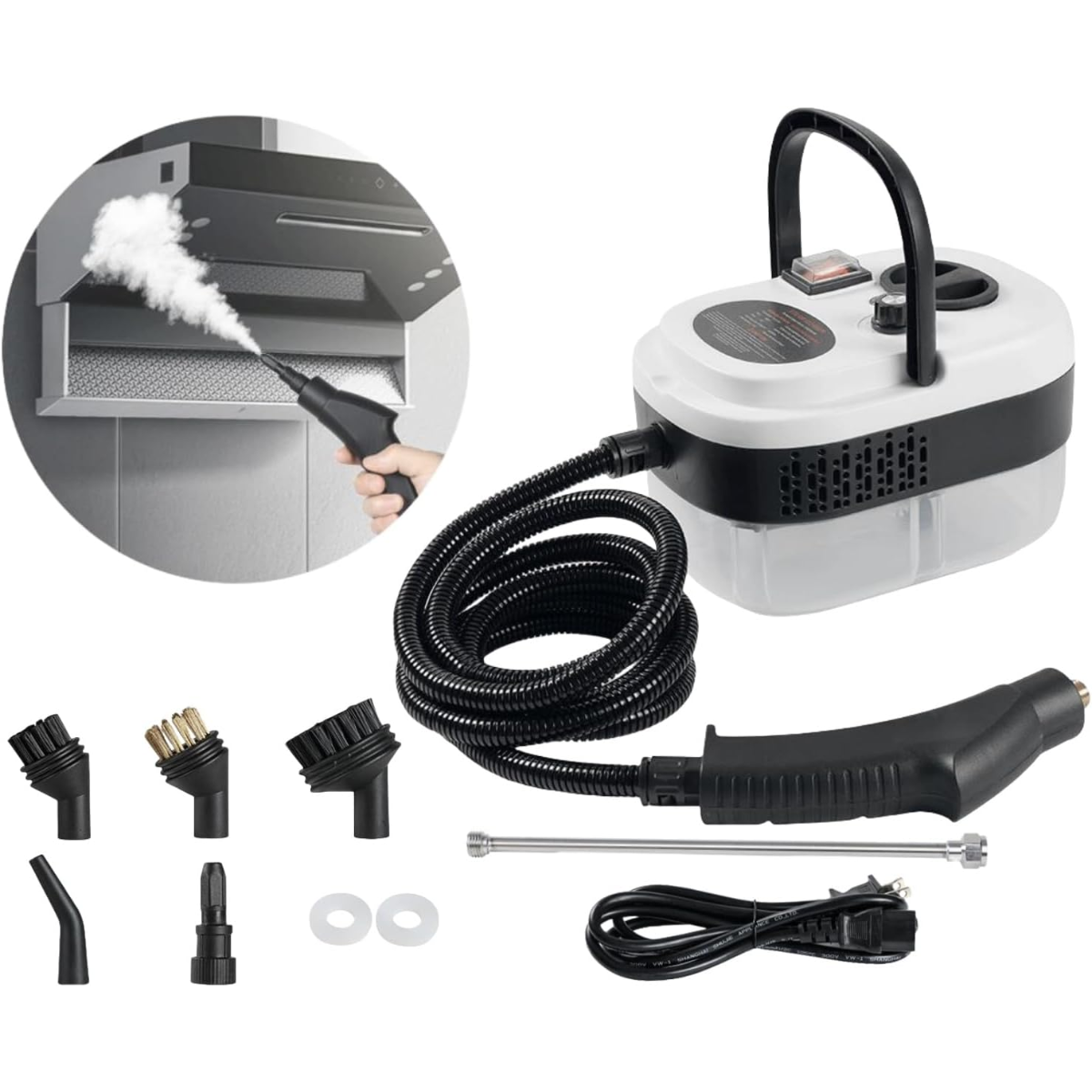 Limpiador A Vapor Presurizado - 2500w