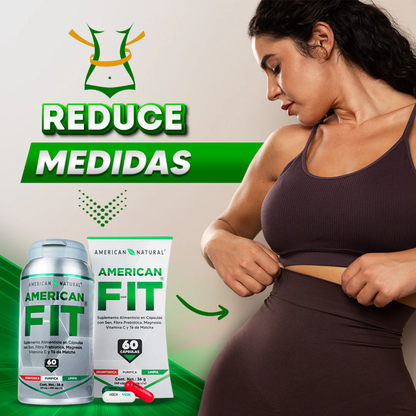 American FIT (60 Capsulas) – Adelgazante + Anti Ansiedad